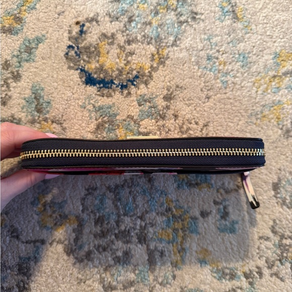 Kate Spade Red and Pink Floral Clutch - Picture 6 of 7